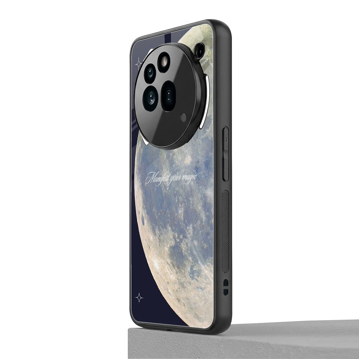 Manifest Glow nothing phone 3a pro mobile cover | shockproof glass phone case