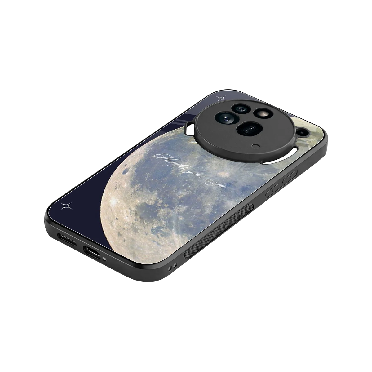 Manifest Glow stylish phone case for nothing phone 3a pro | glossy glass and slim fit