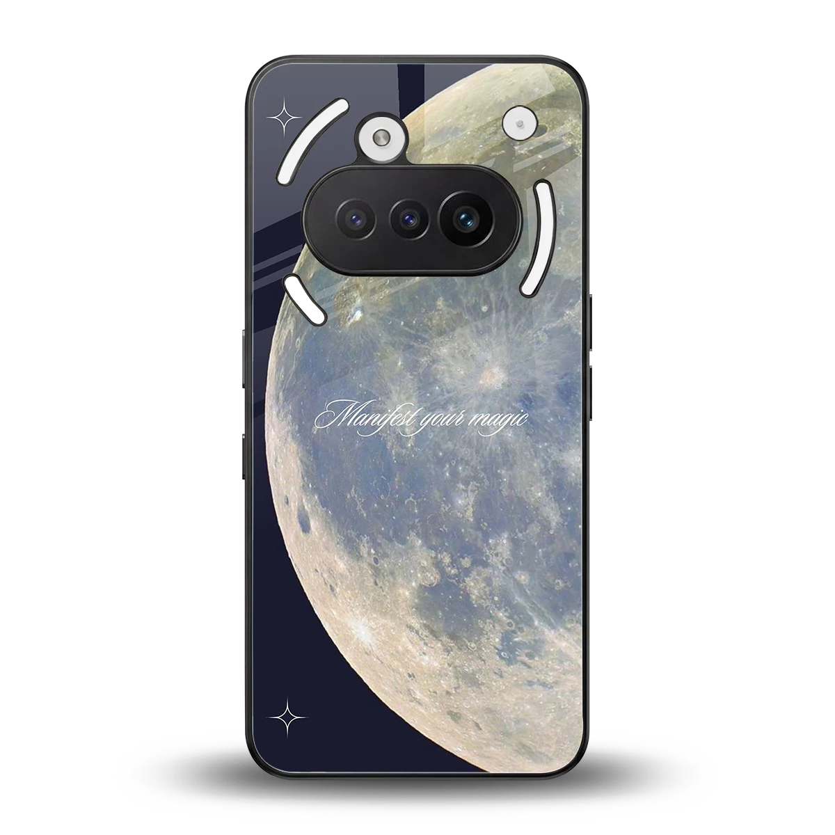 Manifest Glow back phone cover | glass case for nothing phone 3a