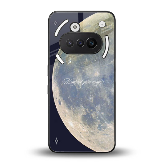Manifest Glow back phone cover | glass case for nothing phone 3a