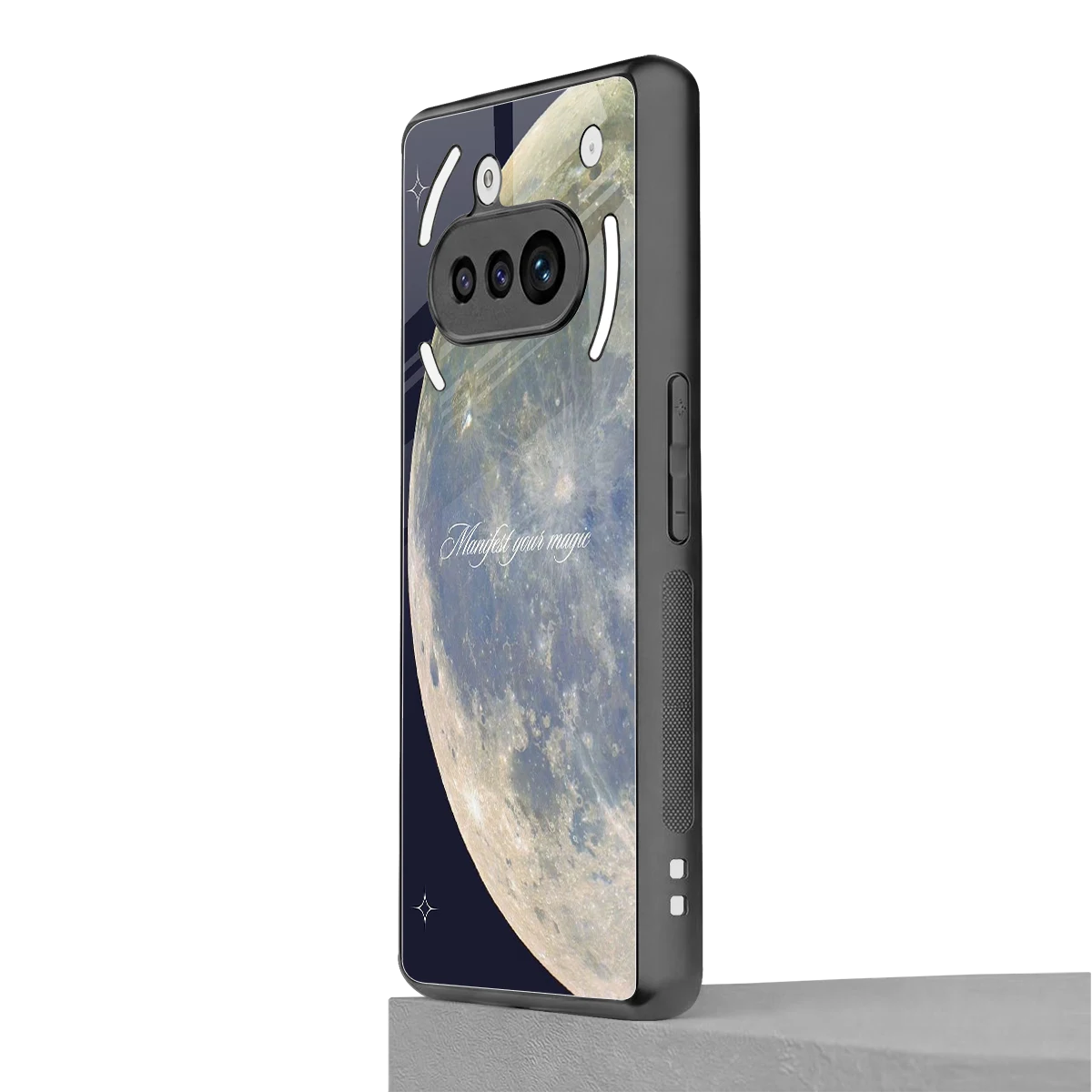 Manifest Glow nothing phone 3a mobile cover | shockproof glass phone case