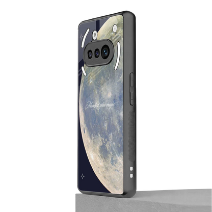 Manifest Glow nothing phone 3a mobile cover | shockproof glass phone case