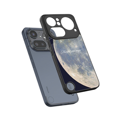 Manifest Glow sleek nothing phone 4a pro cover with tempered glass back and TPU edges