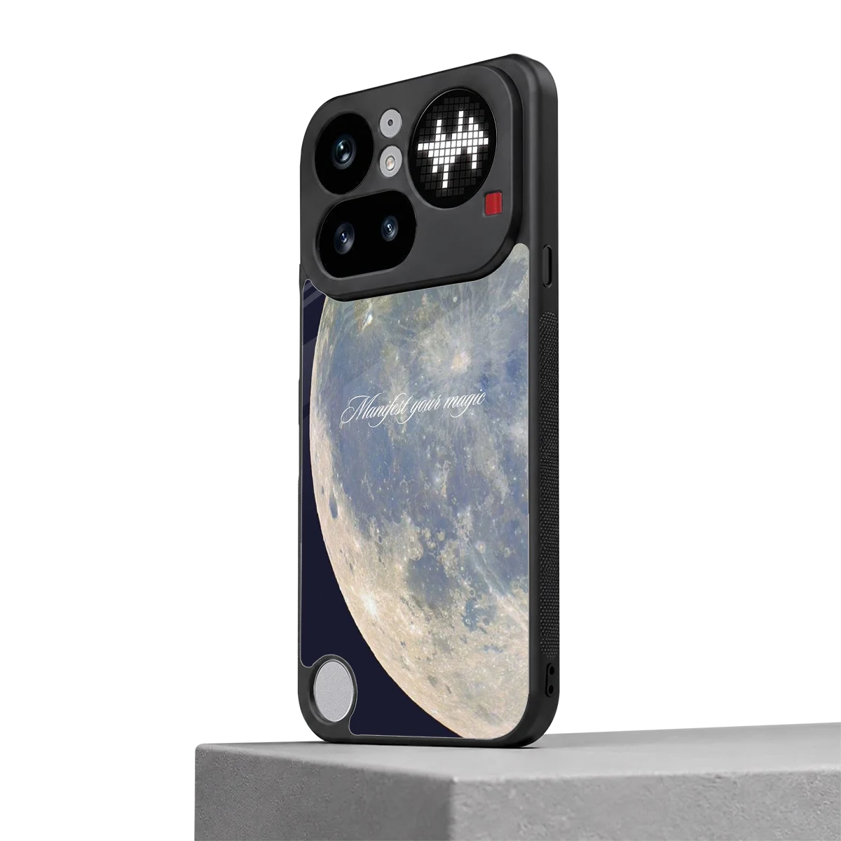 Manifest Glow nothing phone 4a pro mobile cover | shockproof glass phone case