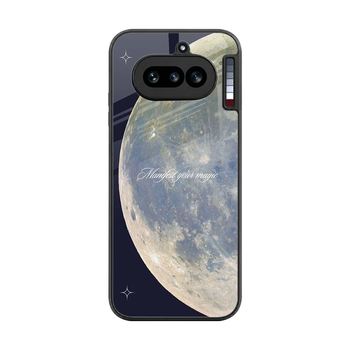 Manifest Glow back phone cover | glass case for nothing phone 4a