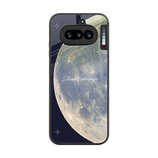 Manifest Glow back phone cover | glass case for nothing phone 4a