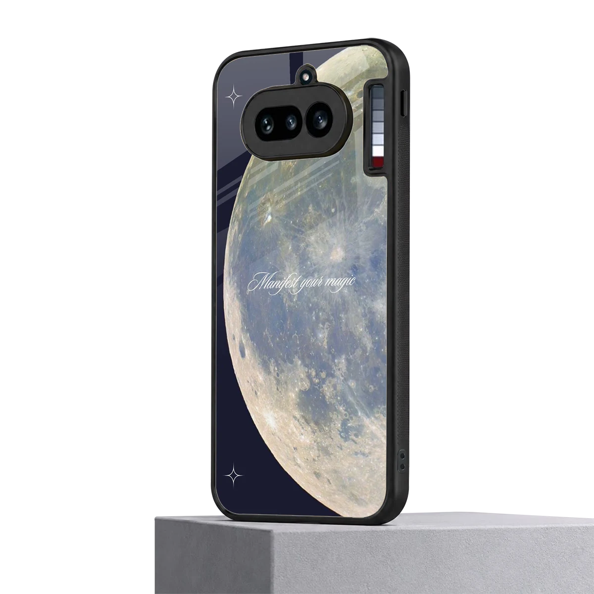 Manifest Glow nothing phone 4a mobile cover | shockproof glass phone case