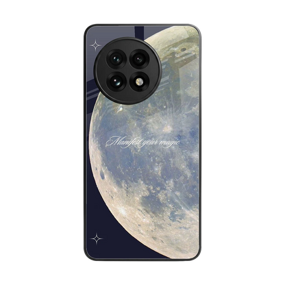 Manifest Glow back phone cover | glass case for oneplus 13r