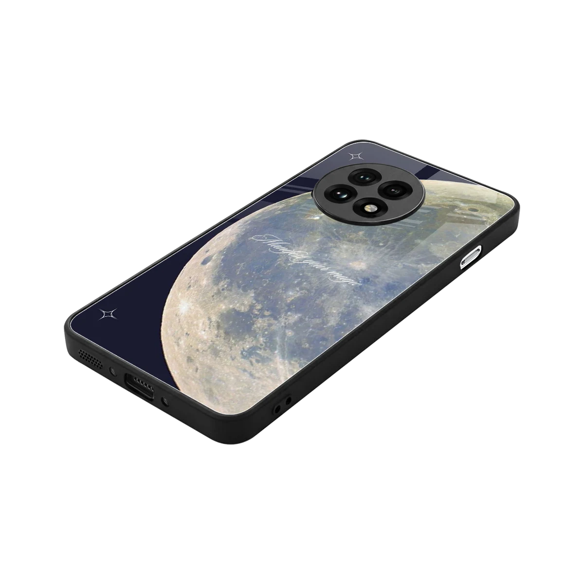 Manifest Glow stylish phone case for oneplus 13r | glossy glass and slim fit