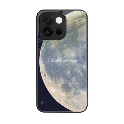Manifest Glow back phone cover | glass case for oneplus 13s