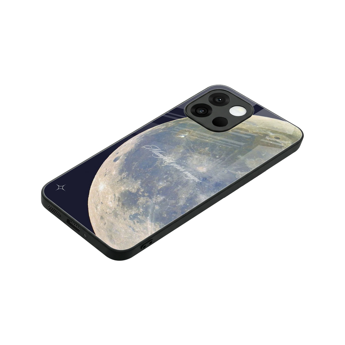 Manifest Glow stylish phone case for oneplus 13s | glossy glass and slim fit
