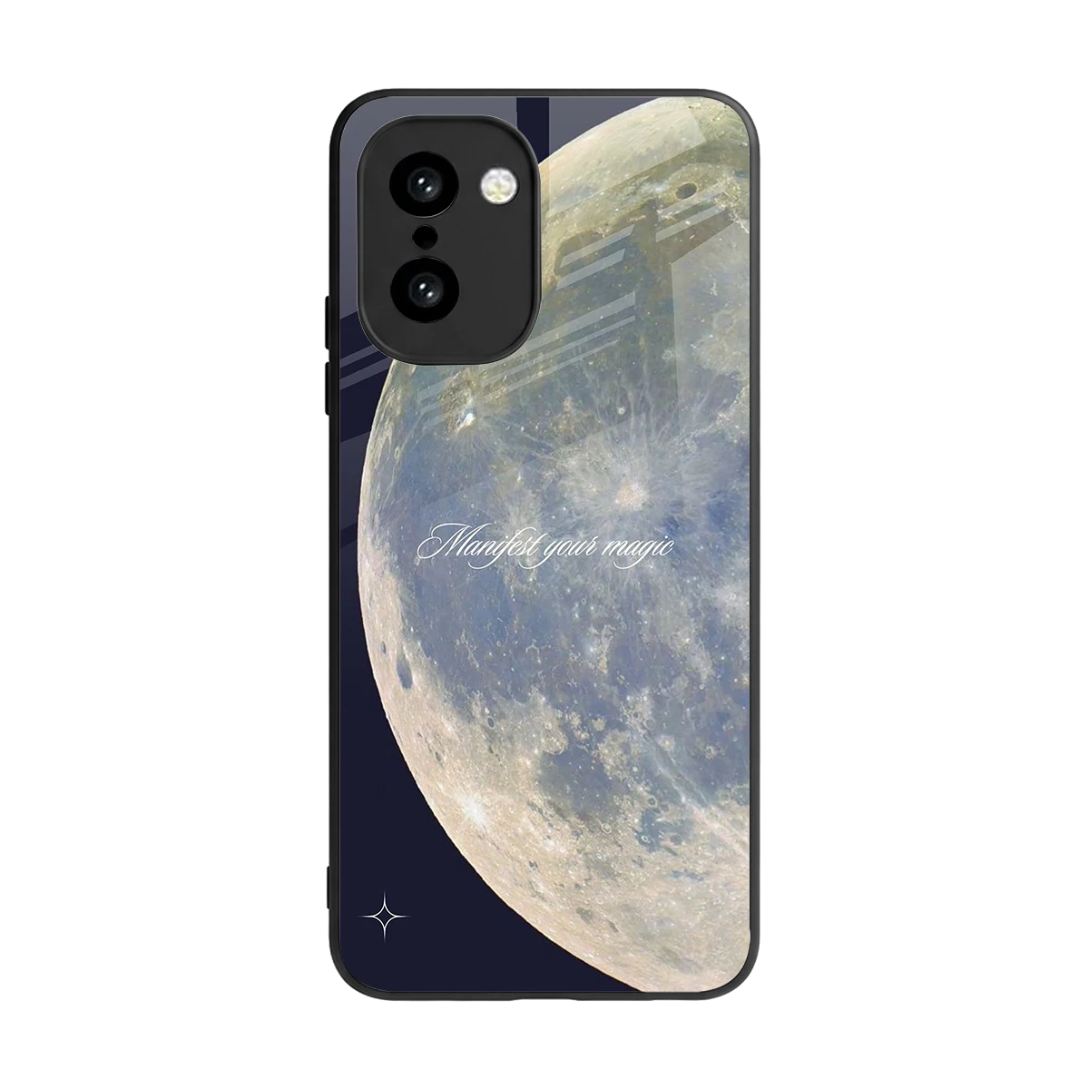 Manifest Glow back phone cover | glass case for oneplus 15r
