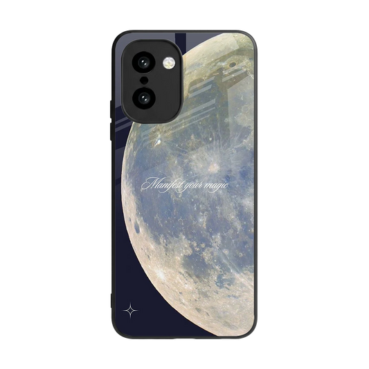 Manifest Glow back phone cover | glass case for oneplus 15r