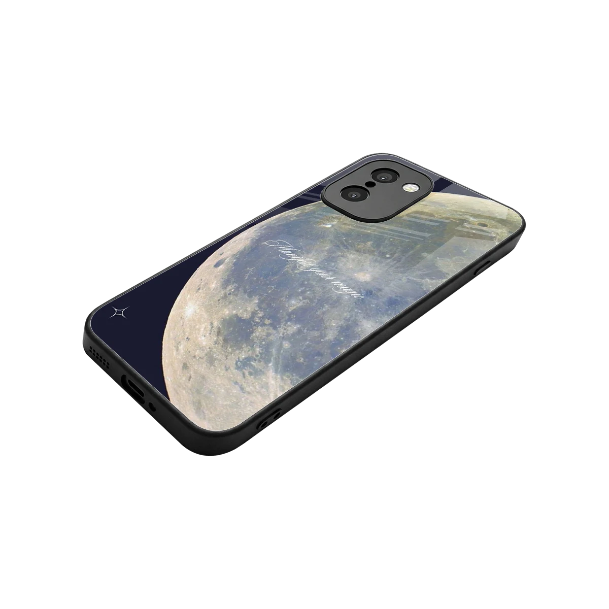 Manifest Glow stylish phone case for oneplus 15r | glossy glass and slim fit