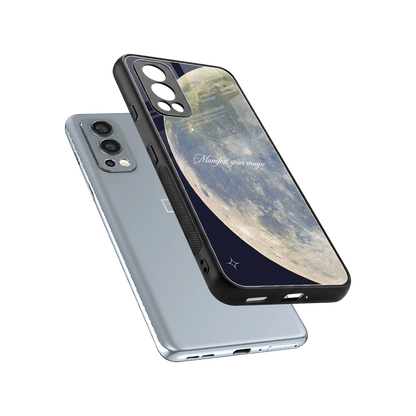 Manifest Glow sleek oneplus nord 2 cover with tempered glass back and TPU edges