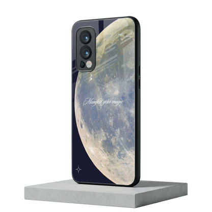 Manifest Glow oneplus nord 2 mobile cover | shockproof glass phone case