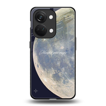 Manifest Glow back phone cover | glass case for oneplus nord 3
