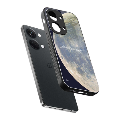 Manifest Glow sleek oneplus nord 3 cover with tempered glass back and TPU edges