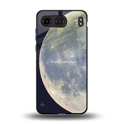 Manifest Glow back phone cover | glass case for oneplus nord 4