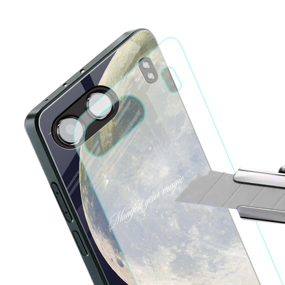 Manifest Glow stylish phone case for oneplus nord 4 | glossy glass and slim fit