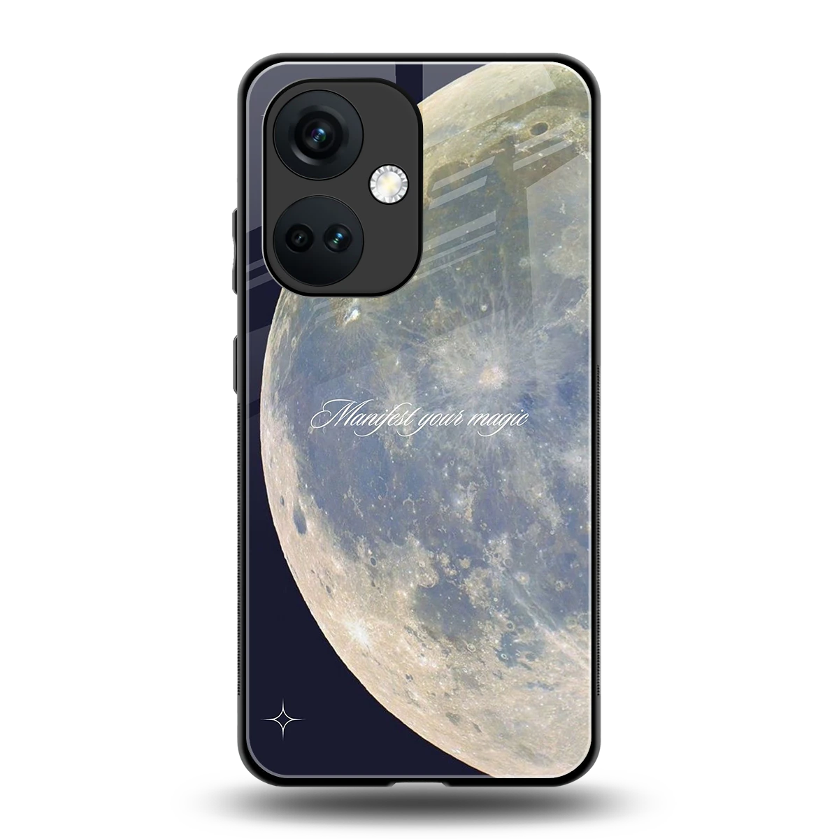 Manifest Glow back phone cover | glass case for oneplus nord ce 3