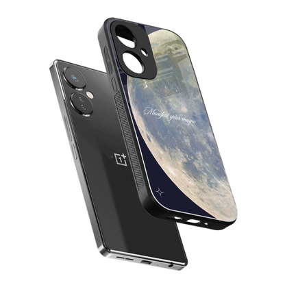 Manifest Glow sleek oneplus nord ce 3 cover with tempered glass back and TPU edges