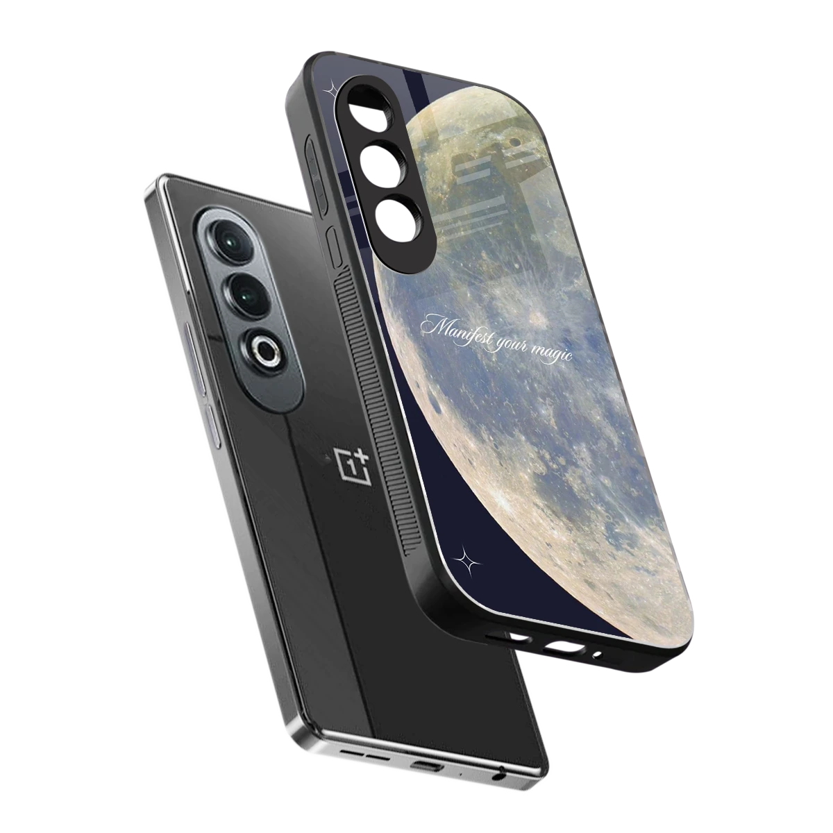 Manifest Glow sleek oneplus nord ce 4 cover with tempered glass back and TPU edges