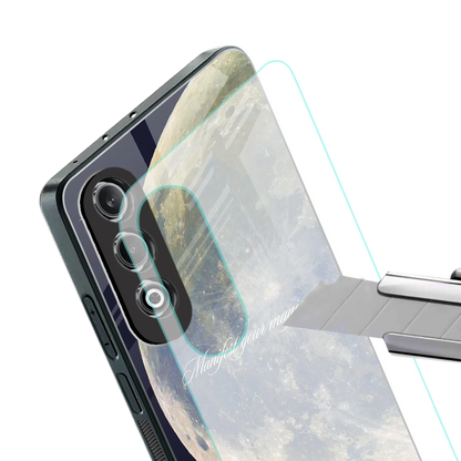 Manifest Glow stylish phone case for oneplus nord ce 4 | glossy glass and slim fit