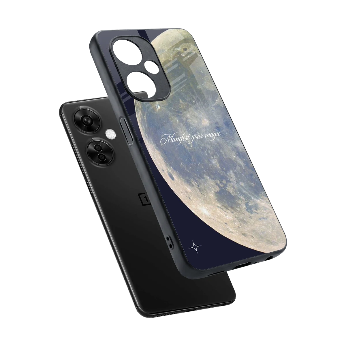 Manifest Glow sleek oneplus nord ce 3 lite cover with tempered glass back and TPU edges