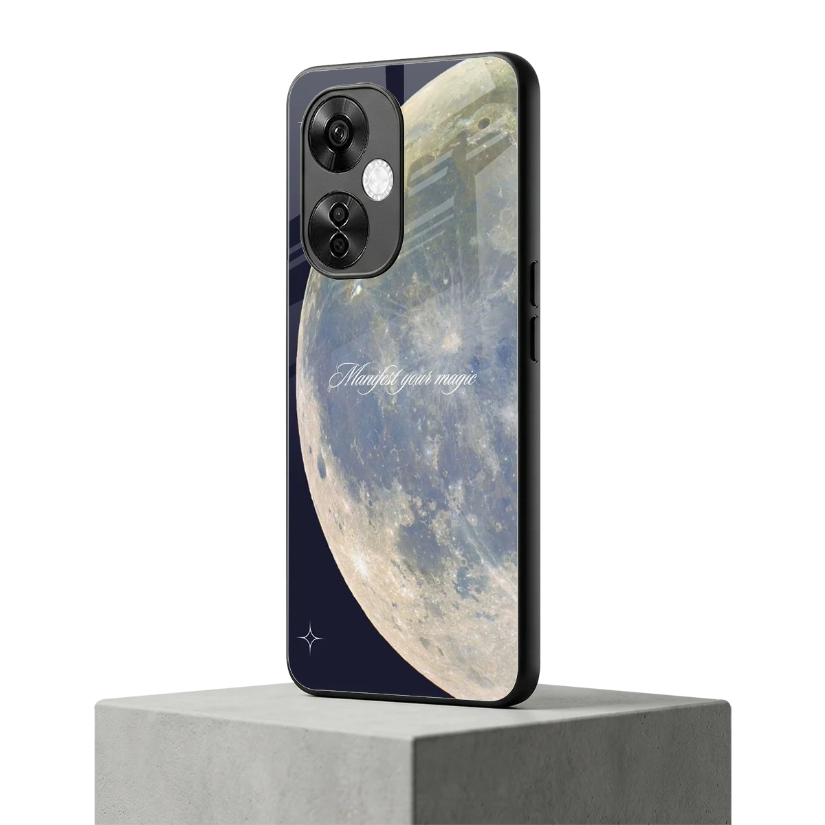 Manifest Glow oneplus nord ce 3 lite mobile cover | shockproof glass phone case