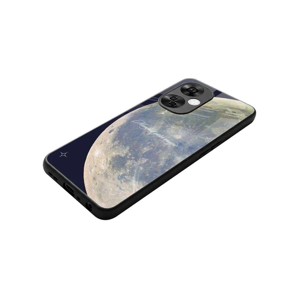 Manifest Glow stylish phone case for oneplus nord ce 3 lite | glossy glass and slim fit