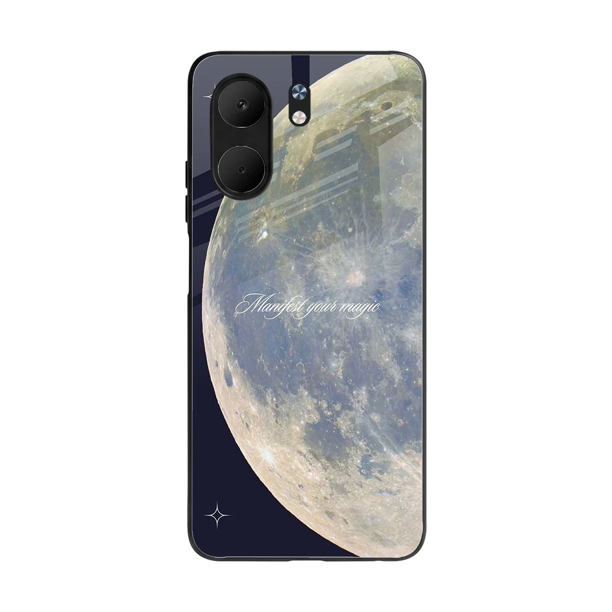 Manifest Glow back phone cover | glass case for oppo a5x 5g