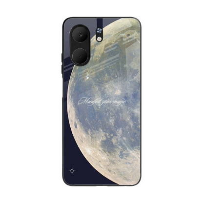 Manifest Glow back phone cover | glass case for oppo a5x 5g