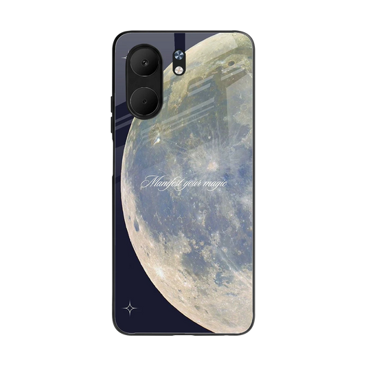 Manifest Glow back phone cover | glass case for oppo a5x 5g