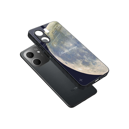 Manifest Glow sleek oppo a5x 5g cover with tempered glass back and TPU edges