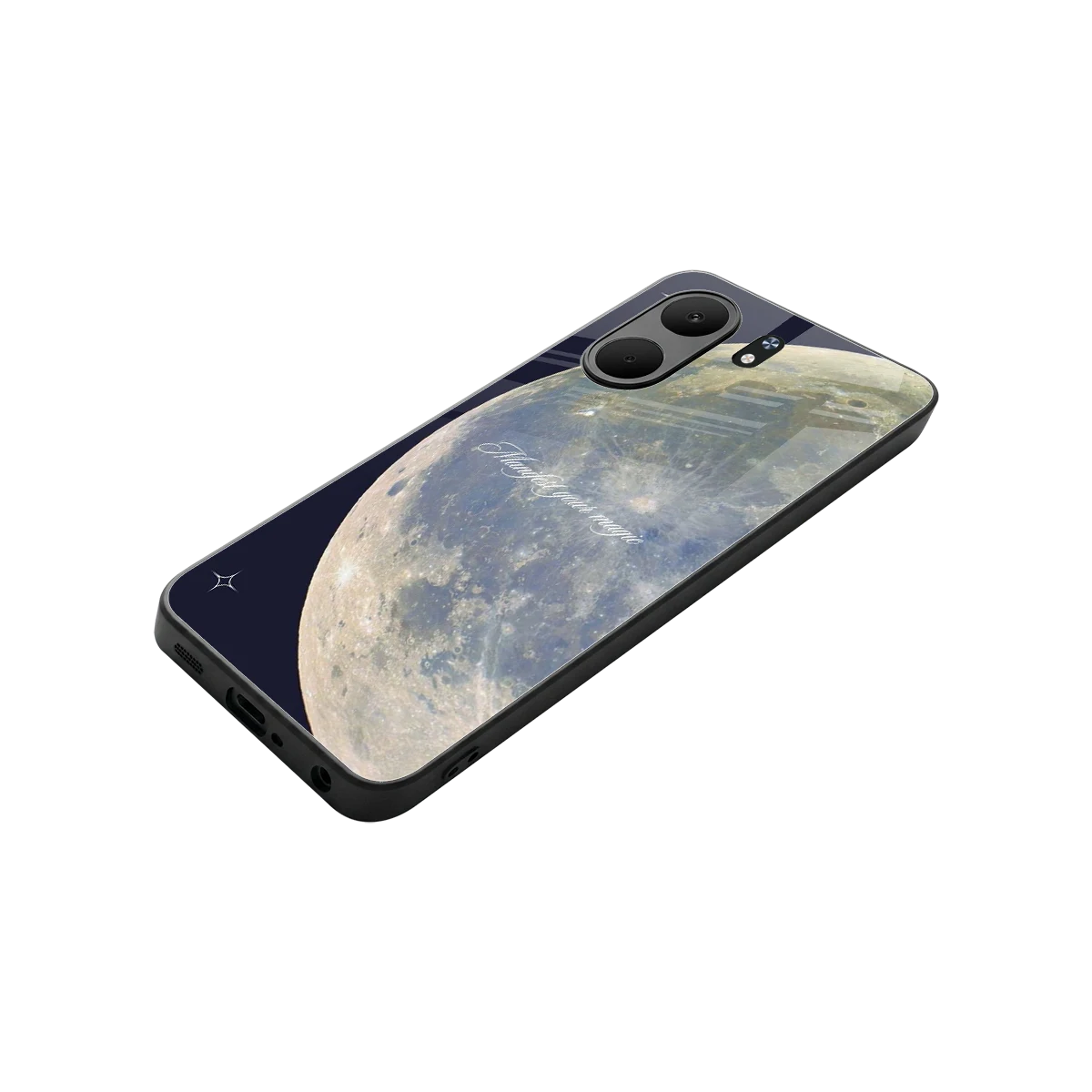 Manifest Glow stylish phone case for oppo a5x 5g | glossy glass and slim fit