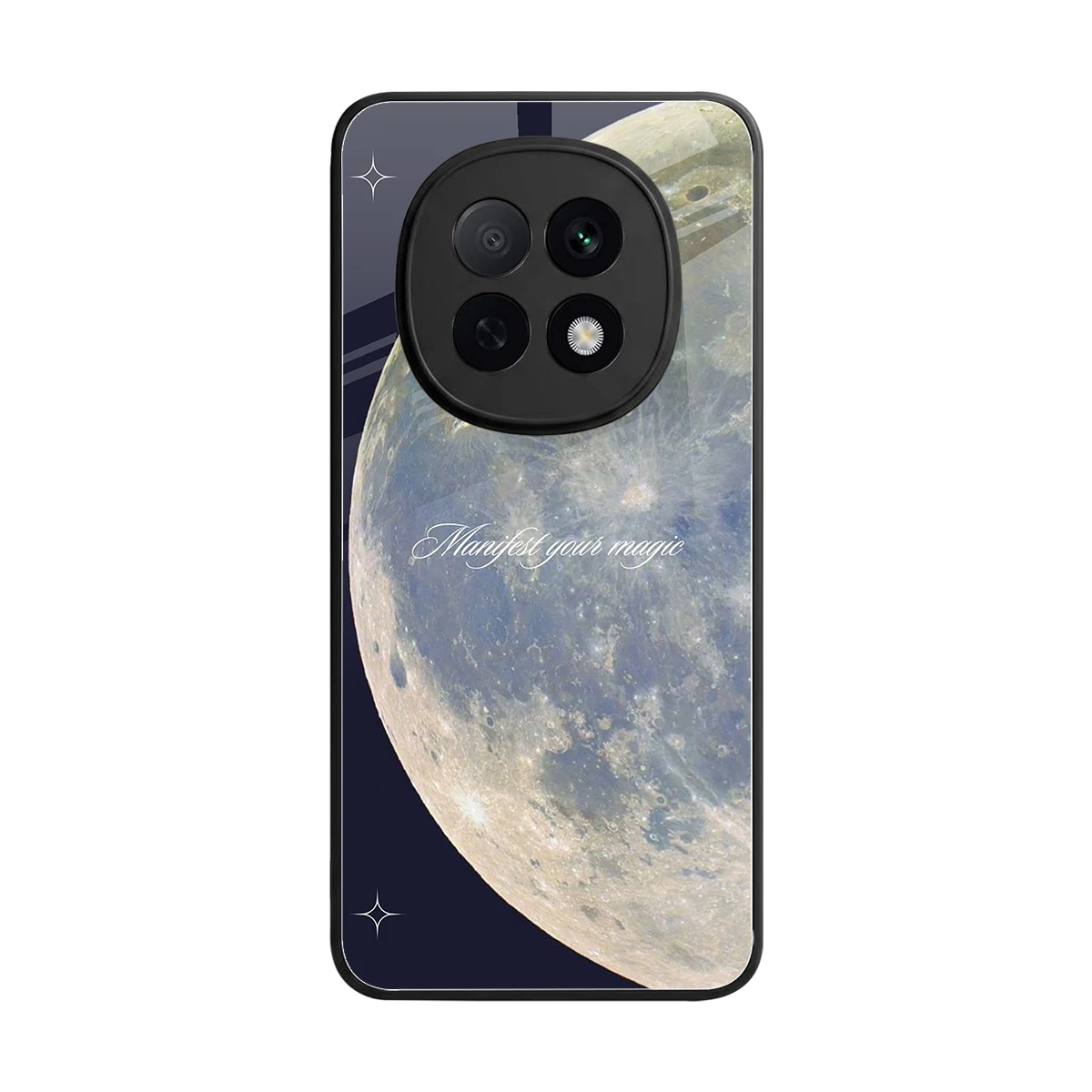 Manifest Glow back phone cover | glass case for oppo f29 pro 5g