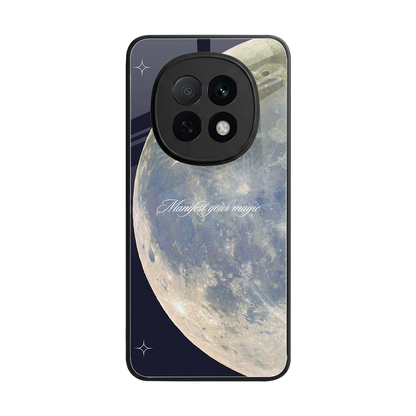 Manifest Glow back phone cover | glass case for oppo f29 pro 5g