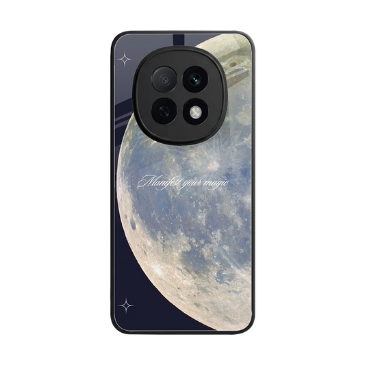 Manifest Glow back phone cover | glass case for oppo f29 pro 5g