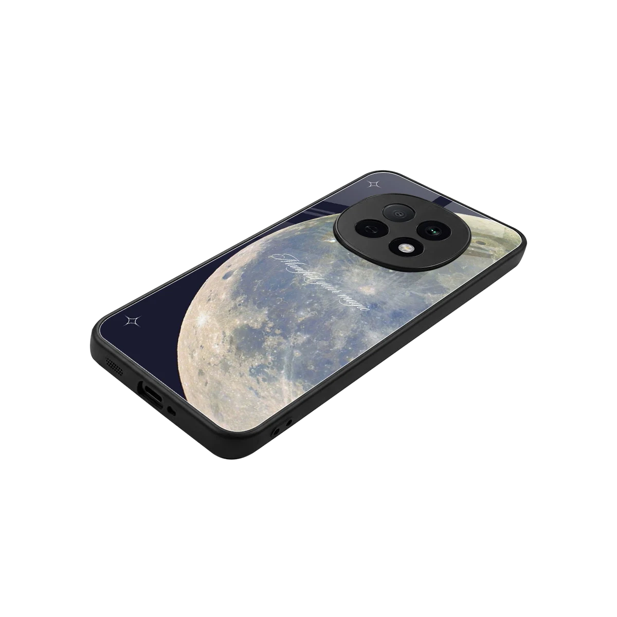 Manifest Glow stylish phone case for oppo f29 pro 5g | glossy glass and slim fit