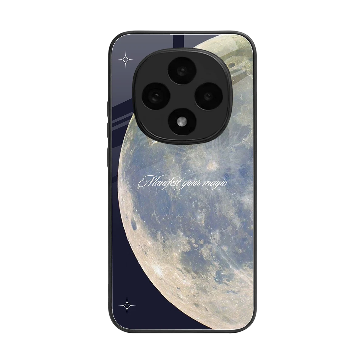 Manifest Glow back phone cover | glass case for oppo f31 pro 5g