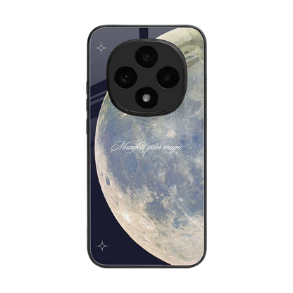 Manifest Glow back phone cover | glass case for oppo f31 pro 5g