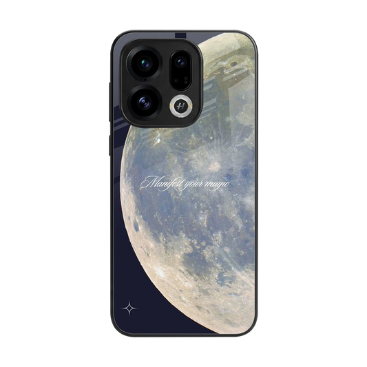 Manifest Glow back phone cover | glass case for oppo find x9