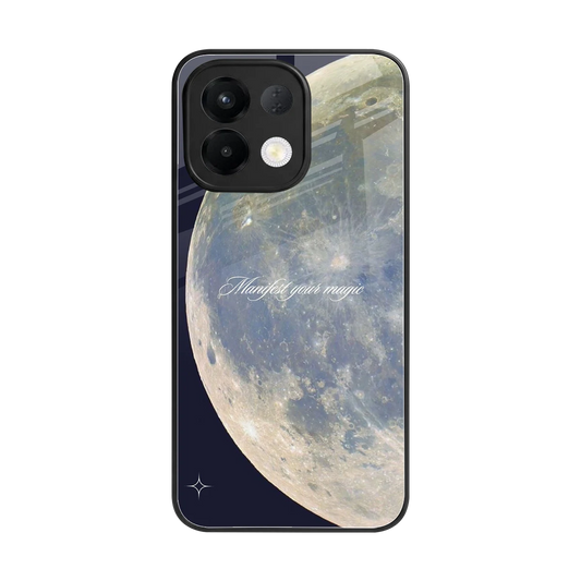 Manifest Glow back phone cover | glass case for oppo k13 5g