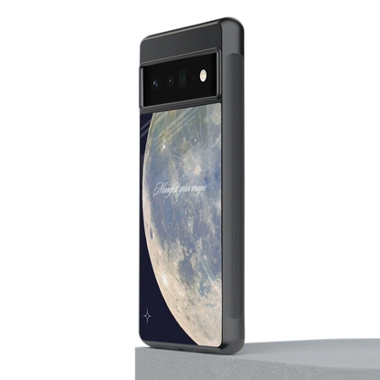 Manifest Glow stylish phone case for google pixel 6 pro | glossy glass and slim fit