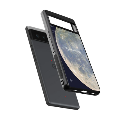 Manifest Glow sleek google pixel 6 cover with tempered glass back and TPU edges