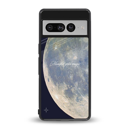 Manifest Glow back phone cover | glass case for google pixel 7 pro