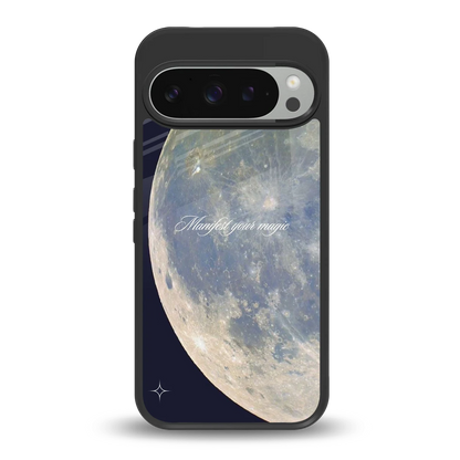 Manifest Glow back phone cover | glass case for google pixel 9 pro xl