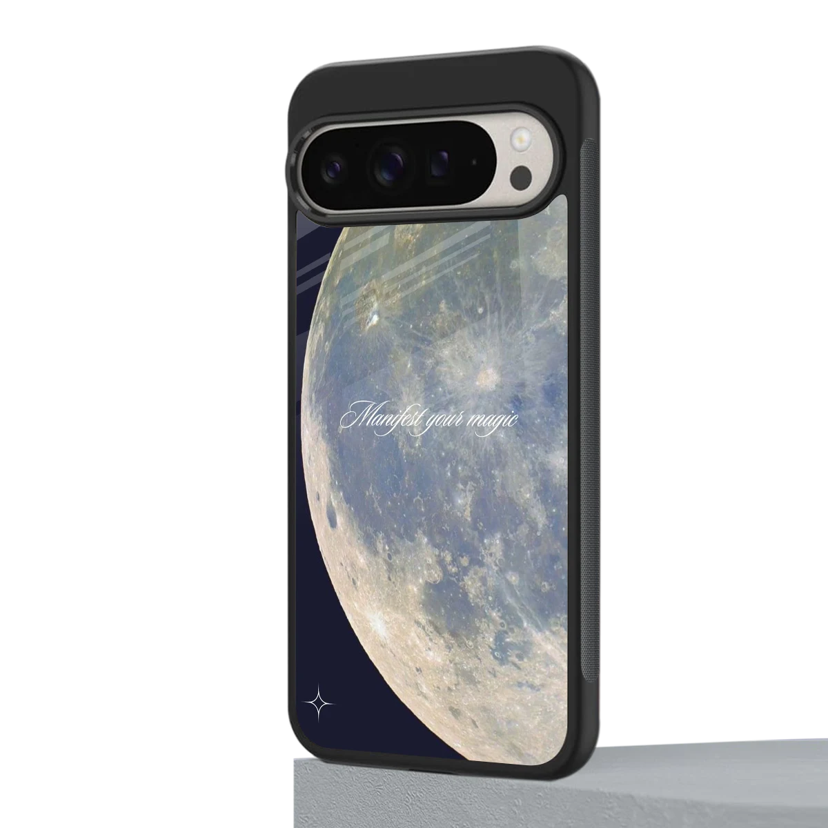 Manifest Glow google pixel 9 pro mobile cover | shockproof glass phone case