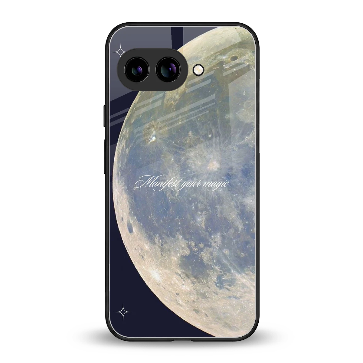 Manifest Glow back phone cover | glass case for google pixel 9a